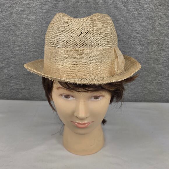 LAUREN RALPH LAUREN WOMEN’S STRAW FEDORA – NATURAL WOVEN STYLE WITH RIBBON BAND main image 6